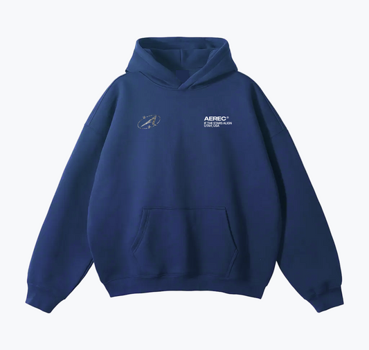 "TWIN STARS" HEAVYWEIGHT DISCO HOODIE