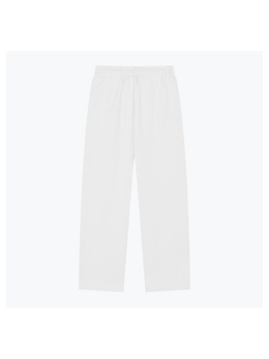 "NEW YORK" HEAVYWEIGHT DISCO SWEATPANTS - WHITE